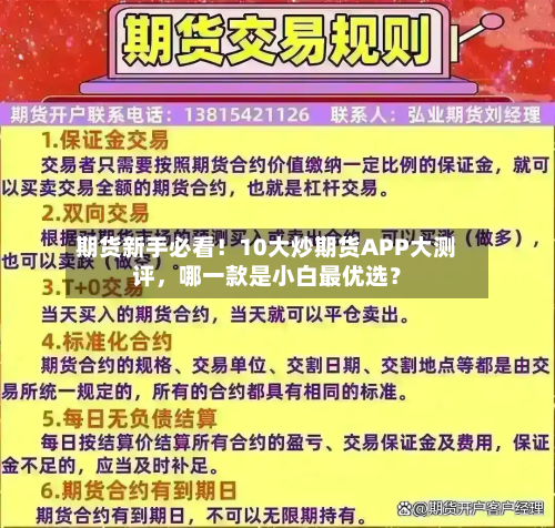 期货新手必看！10大炒期货APP大测评	，哪一款是小白最优选？-第2张图片