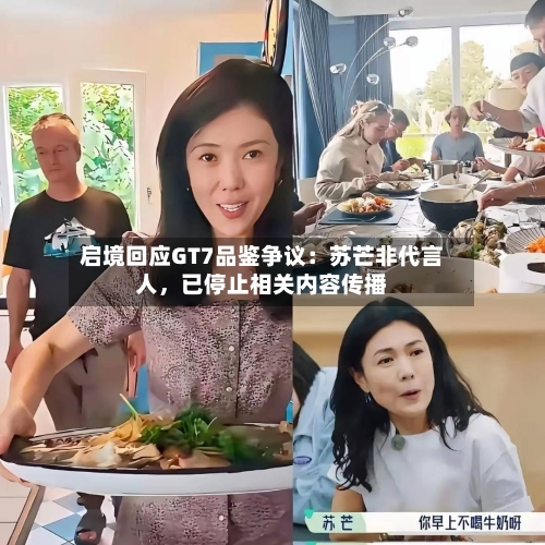 启境回应GT7品鉴争议：苏芒非代言人，已停止相关内容传播-第3张图片